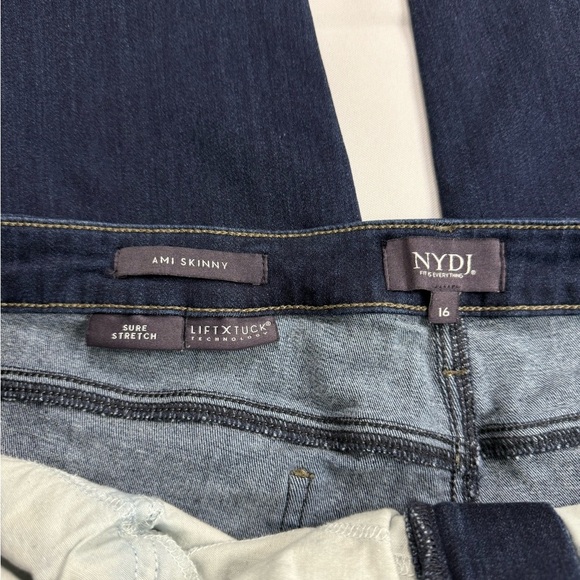 NYDJ Blue Skinny Jeans with Indigo Hue - Picture 5 of 5